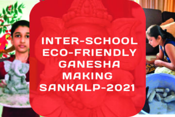 Intra school Ganesh making sankalp
